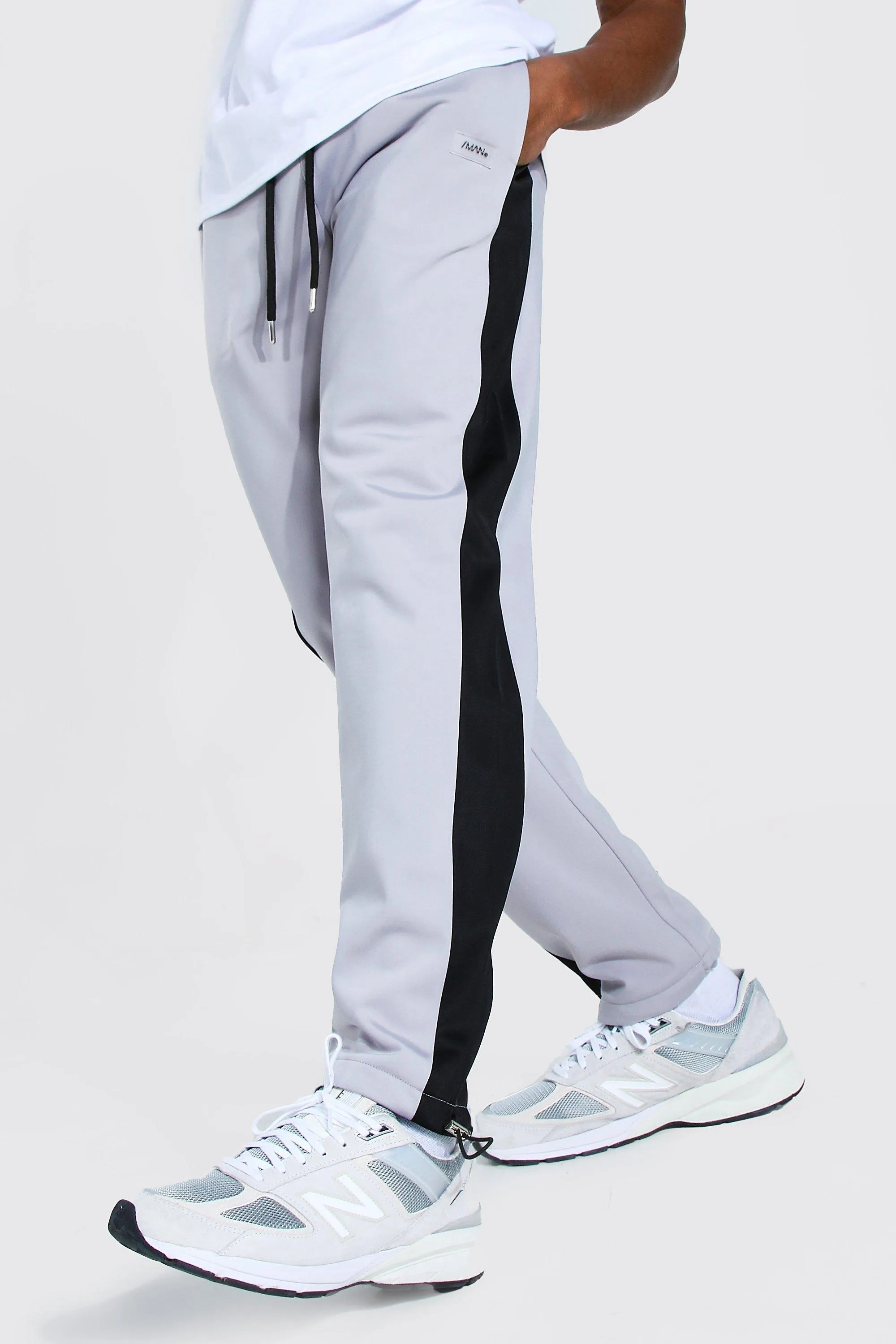 Regular Original Man Tricot Joggers | boohooMAN UK