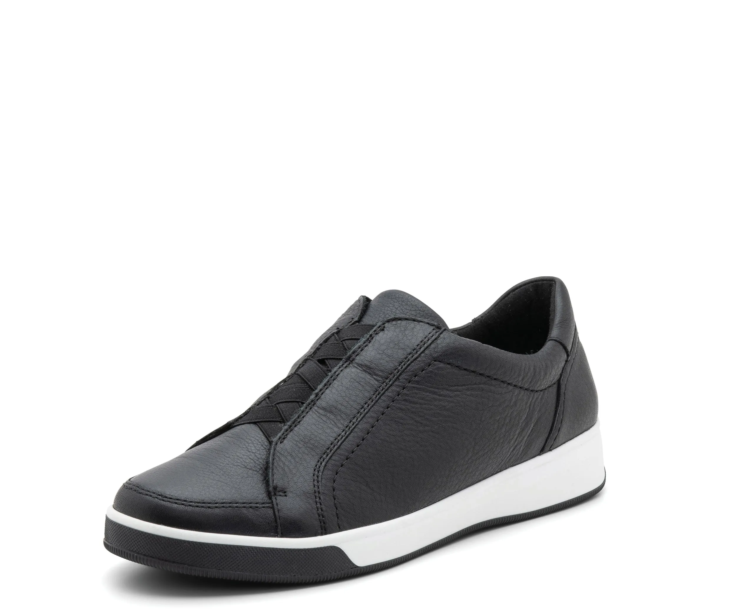 Rei Low Slip Women's Slip-On Sneaker - Black 81