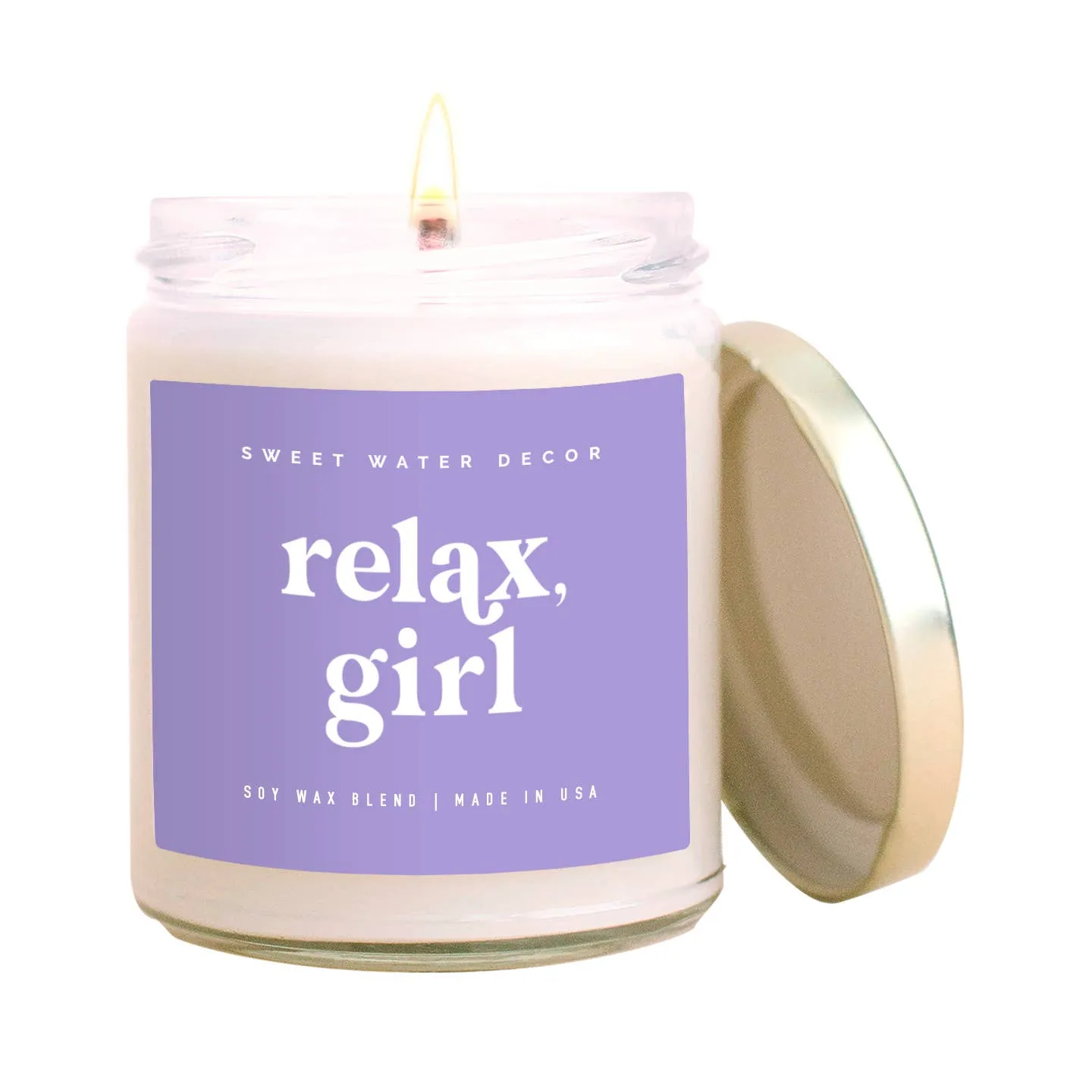 Relax Girl Soy Candle