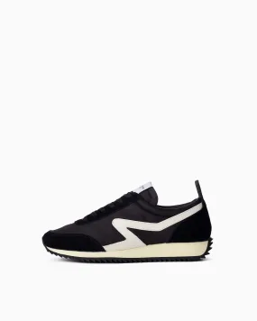 Retro Runner Sneaker - Black