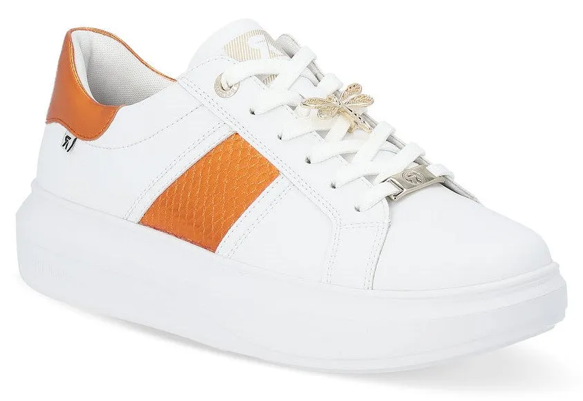 Women's Leather Lace Up Trainer