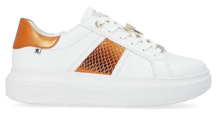 Women's Leather Lace Up Trainer