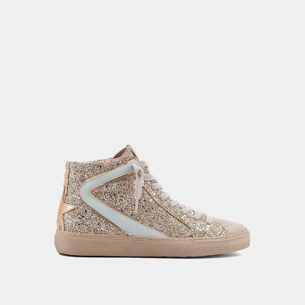 Rooney Sneaker |  Sterling Glitter