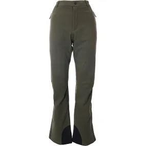 Rossignol Womens Softshell Flat Pant in Green