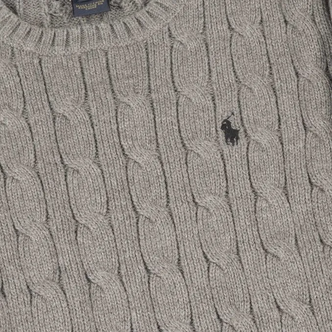 Dark Grey Roundneck Pull for Kids