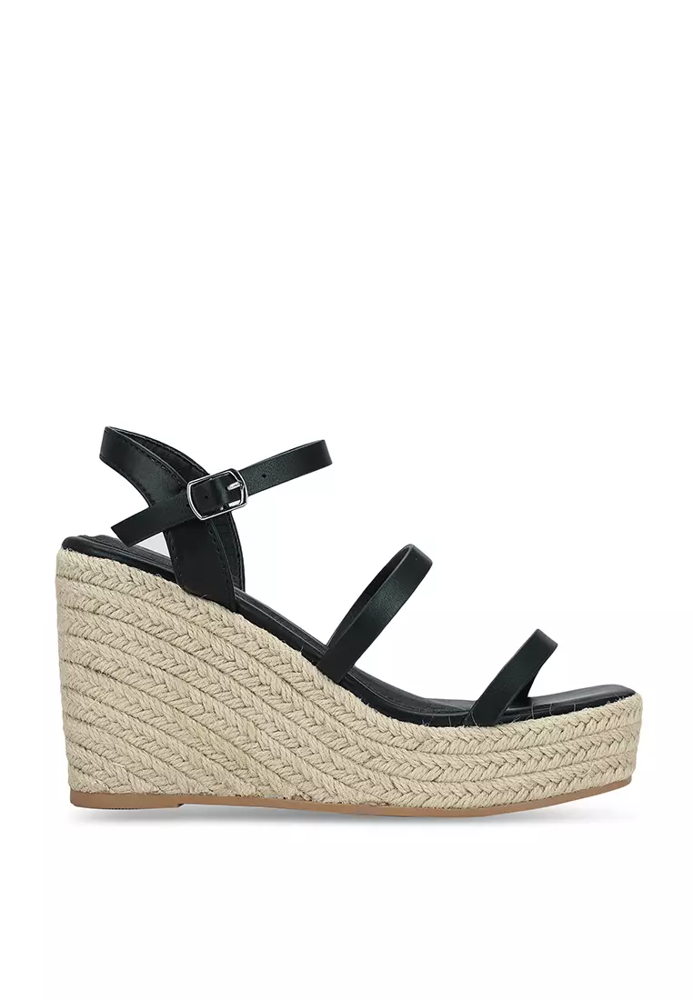 Rubi Sophia Multi Strap Espadrilles Wedges