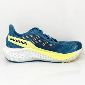 Salomon Mens Aero Blaze 472091 Blue Running Shoes Sneakers Size 9