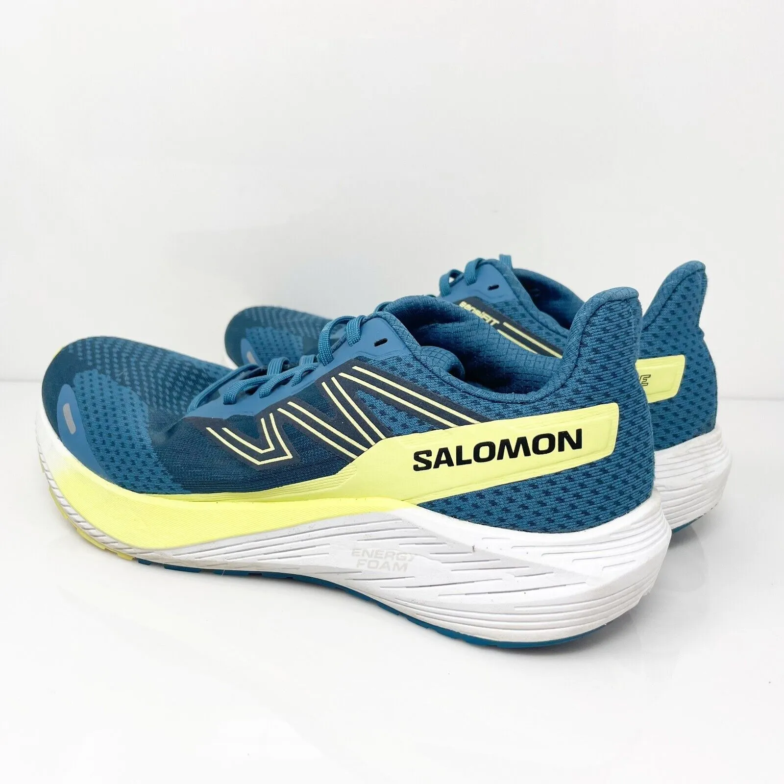 Salomon Mens Aero Blaze 472091 Blue Running Shoes Sneakers Size 9