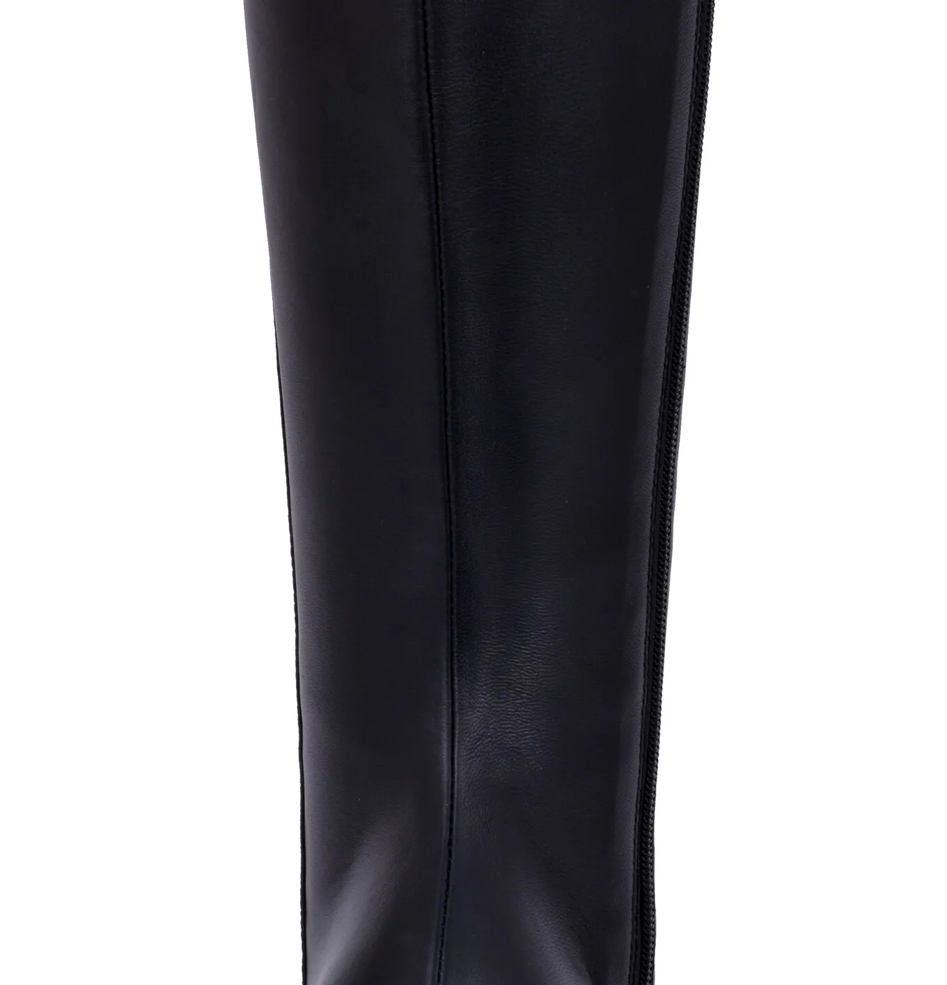 Sanctum ELEKTRA EXTREME POINTY KNEE BOOTS BLACK NAPPA