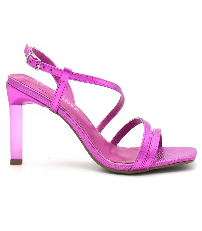 Sandal with Heel by VIA MARTE-Fuxia