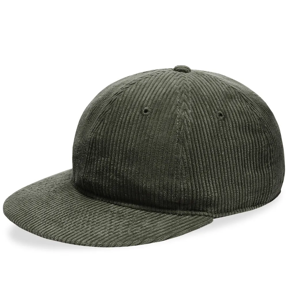 Satta Cord Cap in Emerald Green.