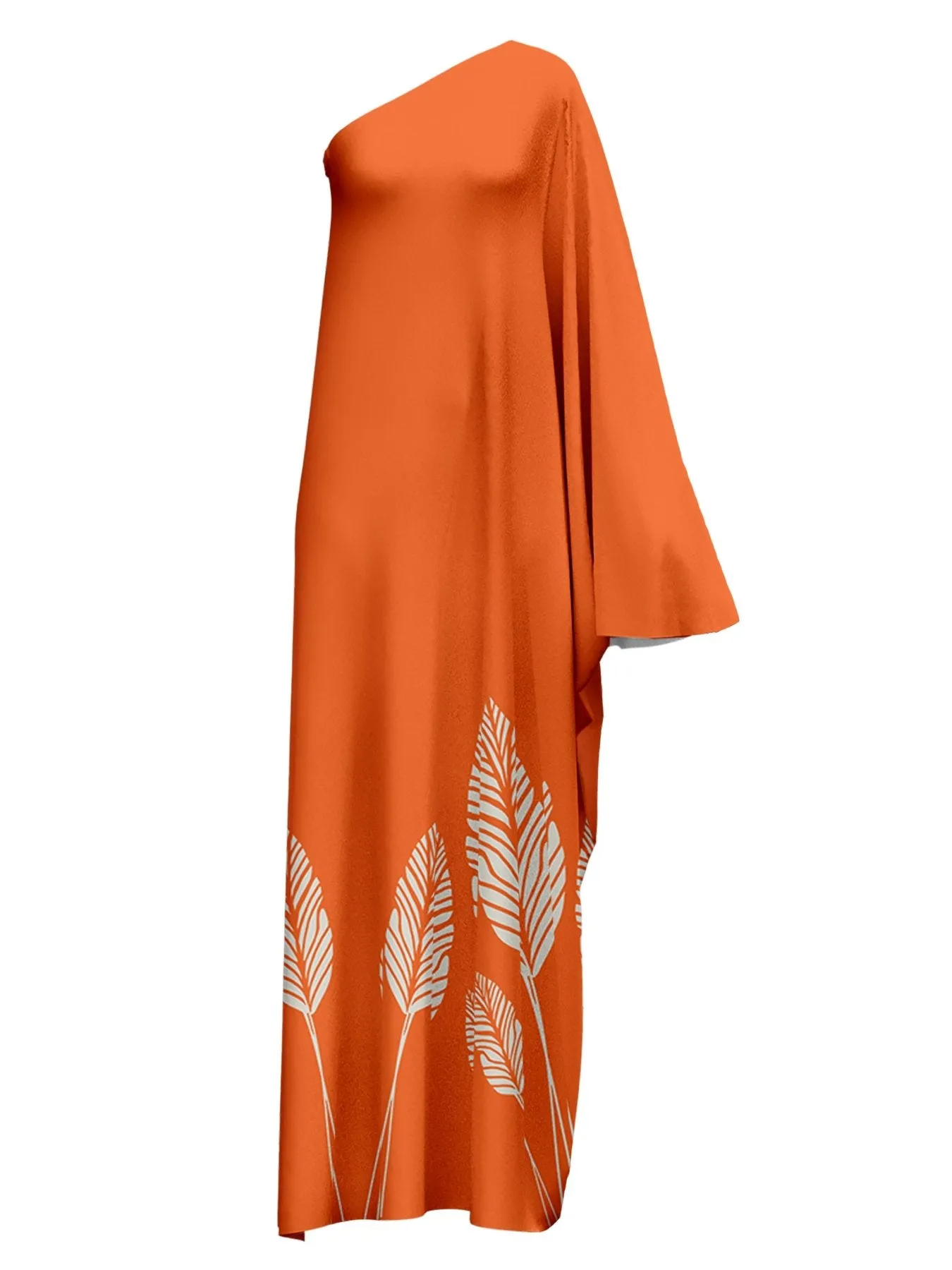 Orange Palms Dress