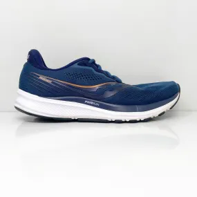 Saucony Womens Ride 14 S10650-35 Blue Running Shoes Sneakers Size 10