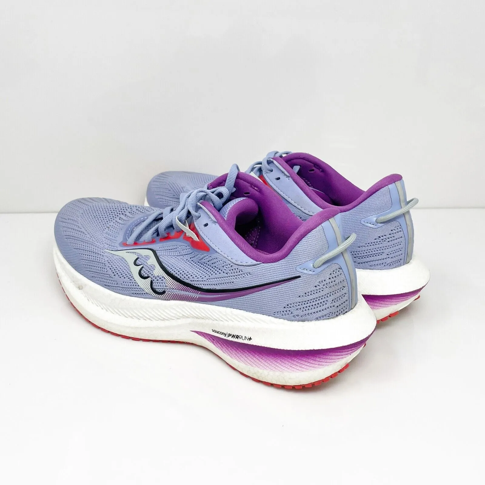 Saucony Womens Triumph 21 S10882-91 Purple Running Shoes Sneakers Size 8.5 W