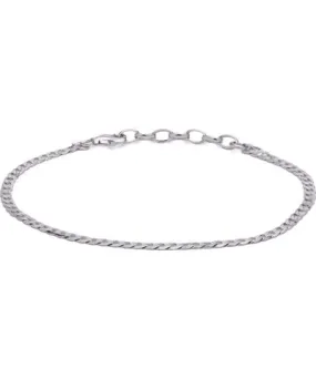 Serge DeNimes Men's Flat Cuban Bracelet