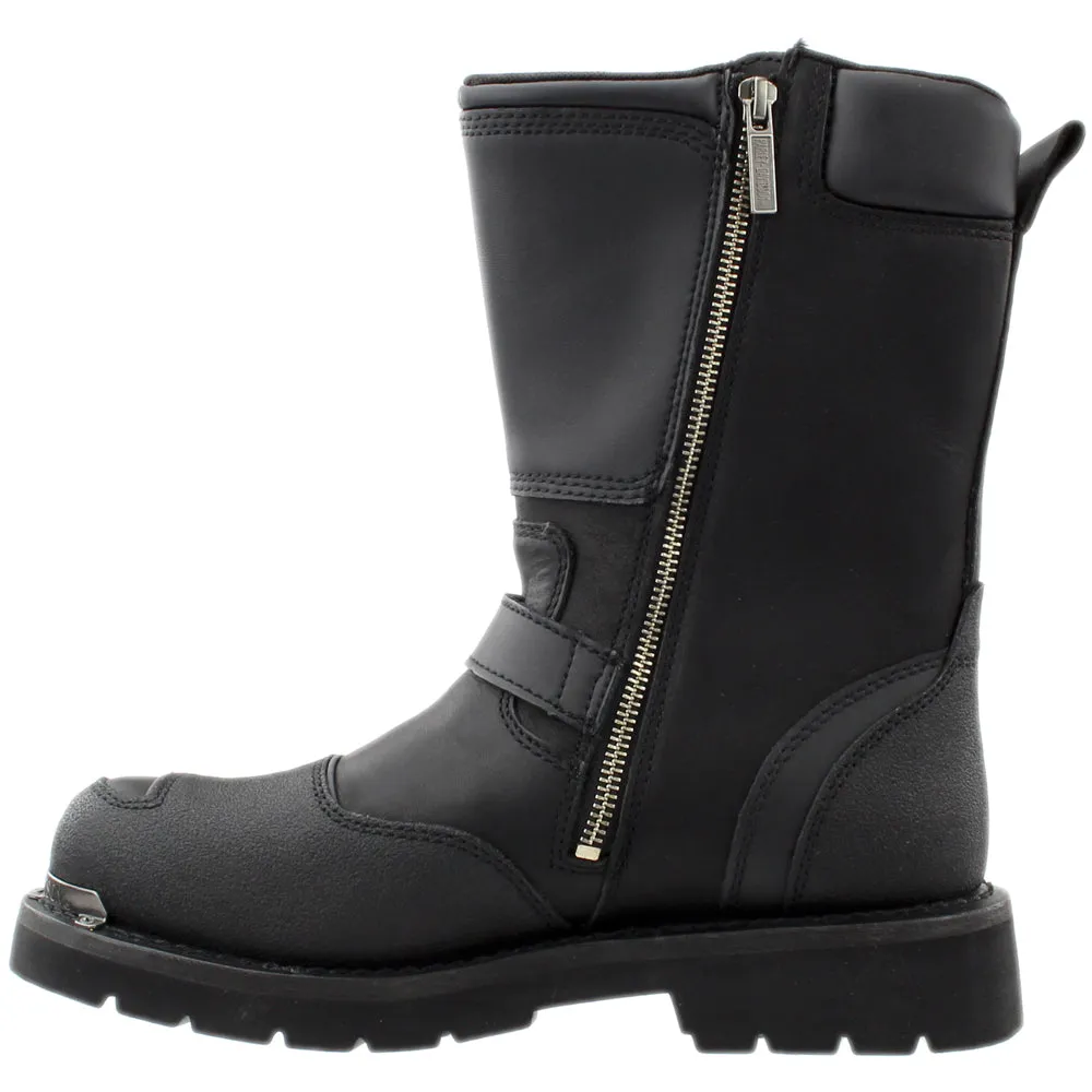 Shift Round Toe Motorcycle Boots