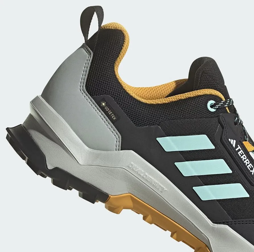 shoes adidas Performance Terrex AX4 GTX - Core Black/Semi Flash Aqua/Preloved Yellow - men´s