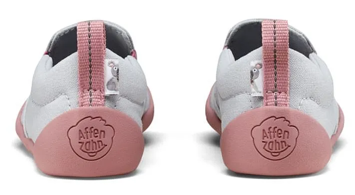 shoes Affenzahn Sneaker Canvas Ready Koala - Grey - kid´s