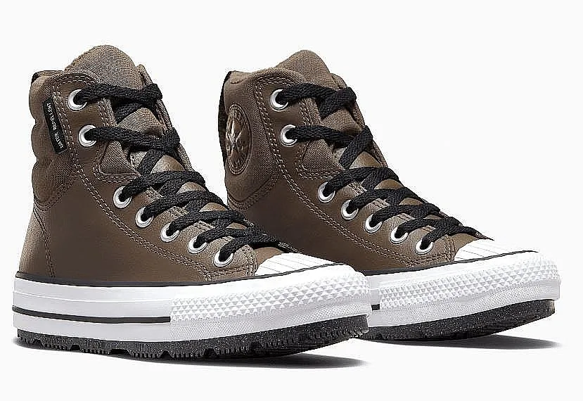 shoes Converse Chuck Taylor All Star Berkshire Fleece Lined Hi - A04812/Engine Smoke/Black/White - kid´s