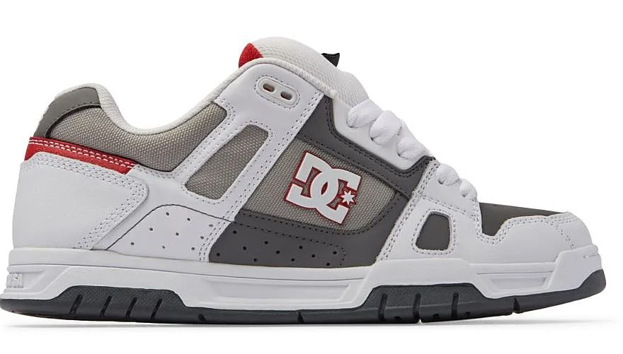 shoes DC Stag - XWSS/White/Grey/Grey - men´s