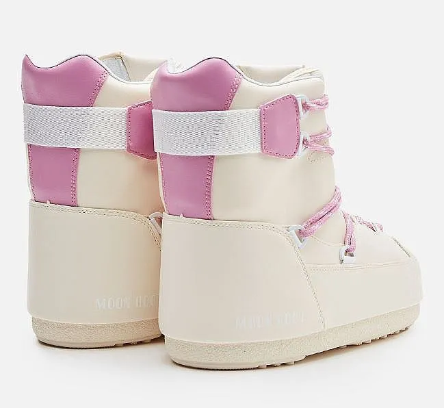 shoes Tecnica Moon Boot Icon Sneaker Mid - Frozen Dew/Pink - women´s