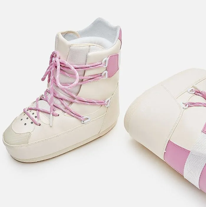 shoes Tecnica Moon Boot Icon Sneaker Mid - Frozen Dew/Pink - women´s