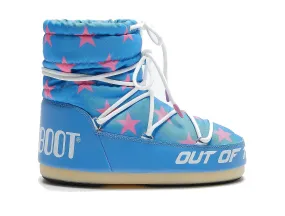 shoes Tecnica Moon Boot Light Low Stars - Alaskan Blue/Pink - unisex junior