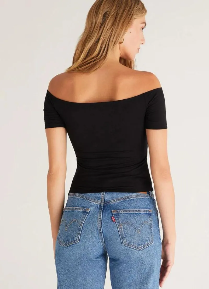 Shoulder Cutout Top - Beth Collection