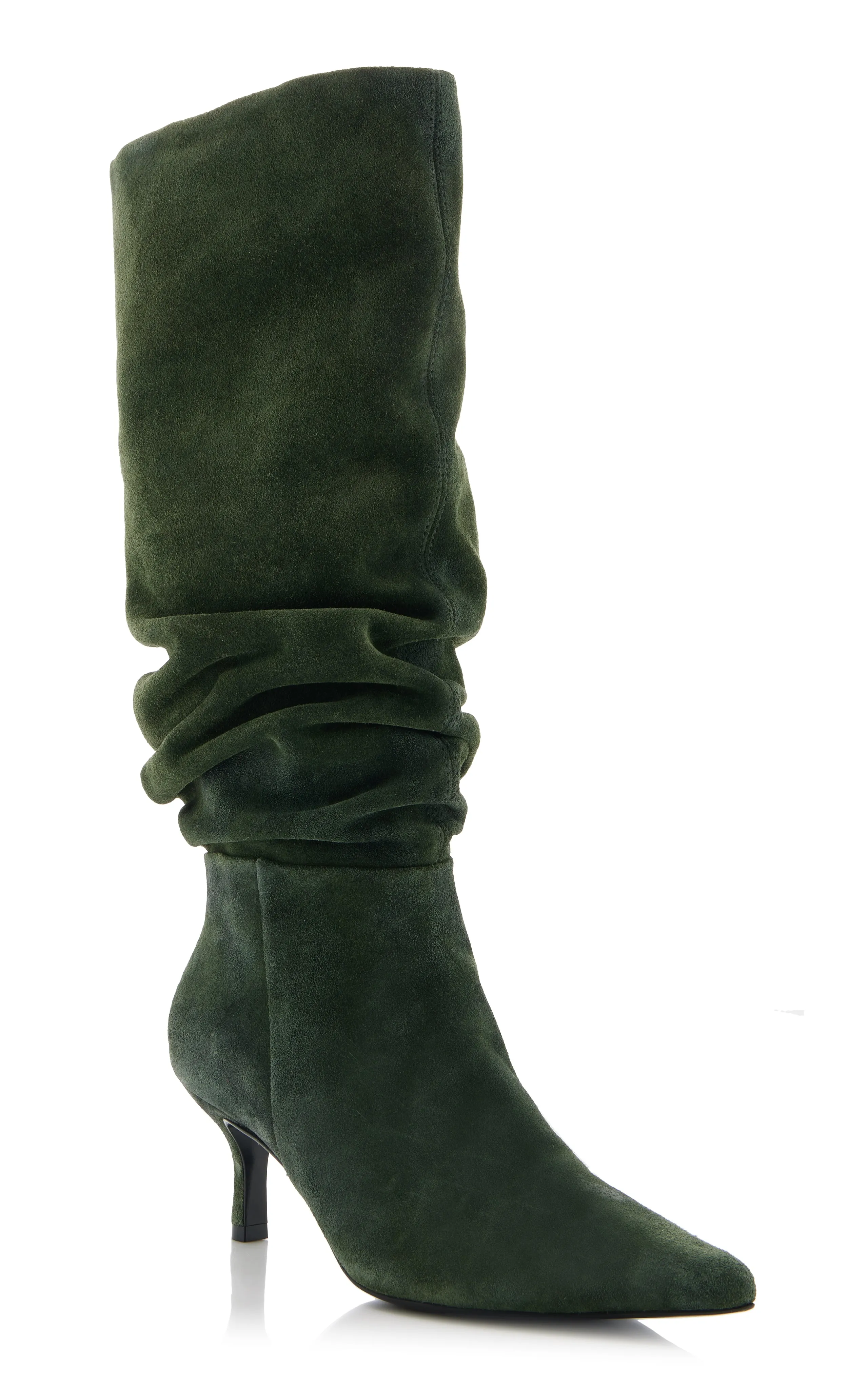 Slouch Boot in Suede Style - SIMKHAI JODI