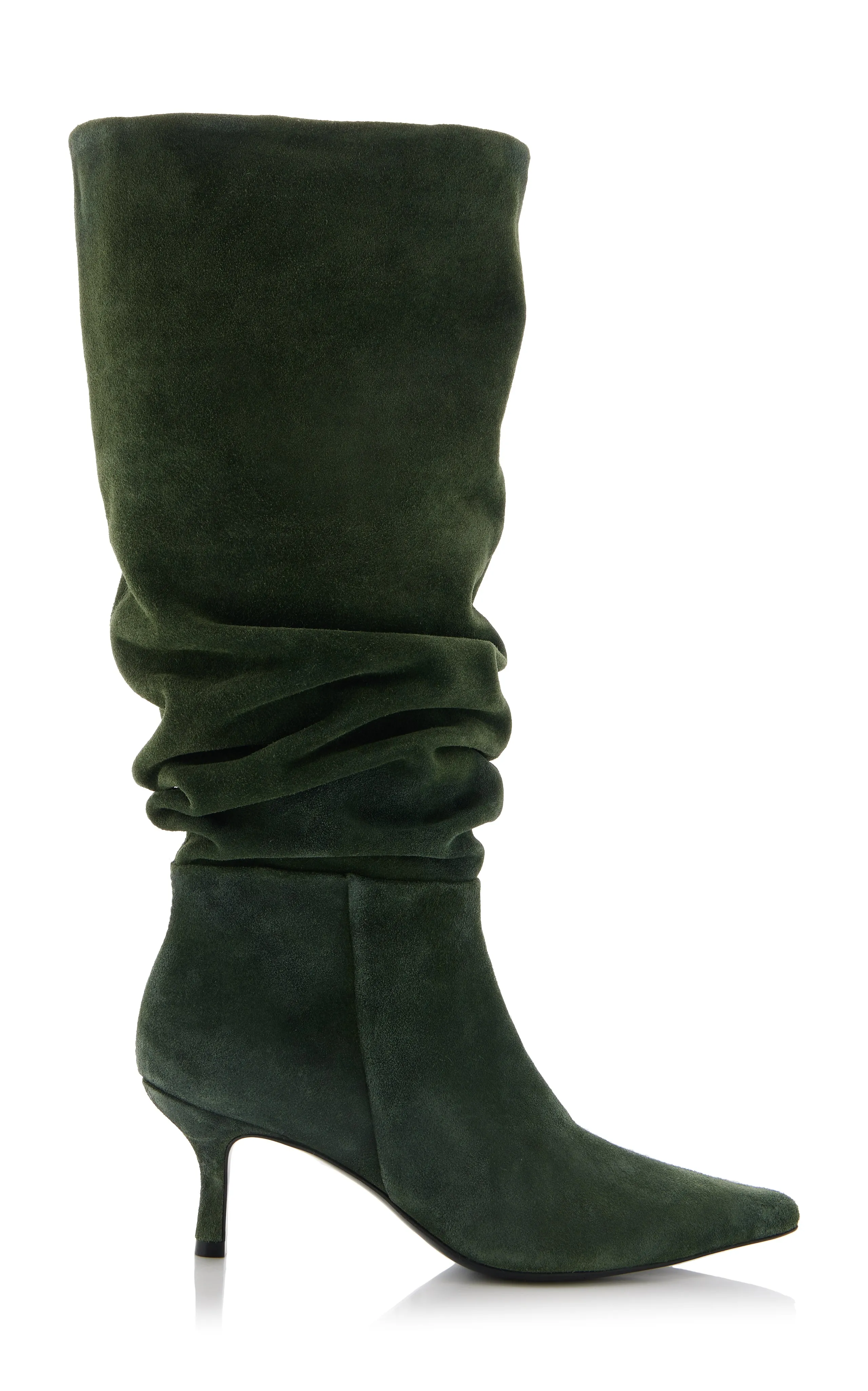 Slouch Boot in Suede Style - SIMKHAI JODI