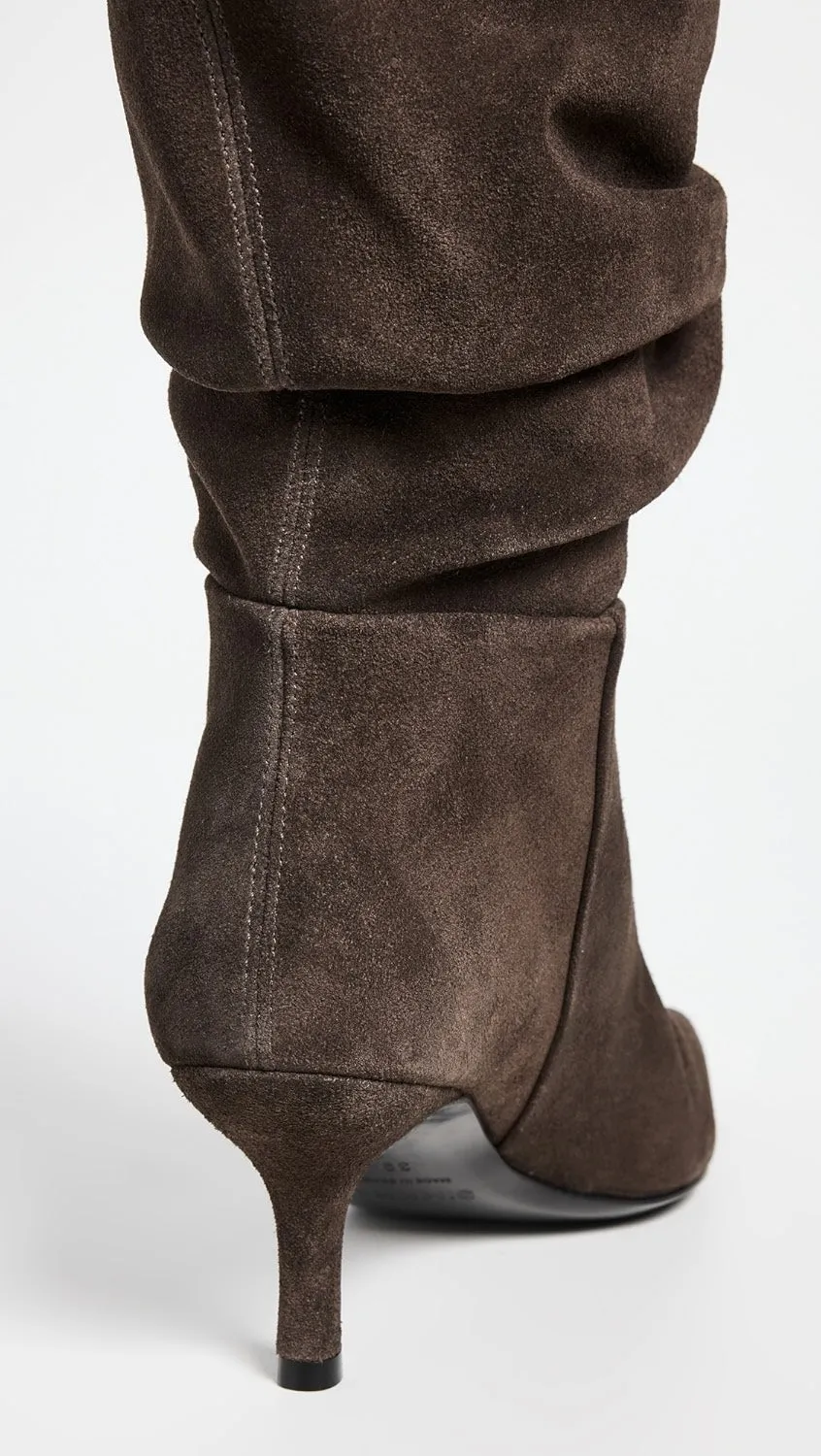 Slouch Boot in Suede Style - SIMKHAI JODI