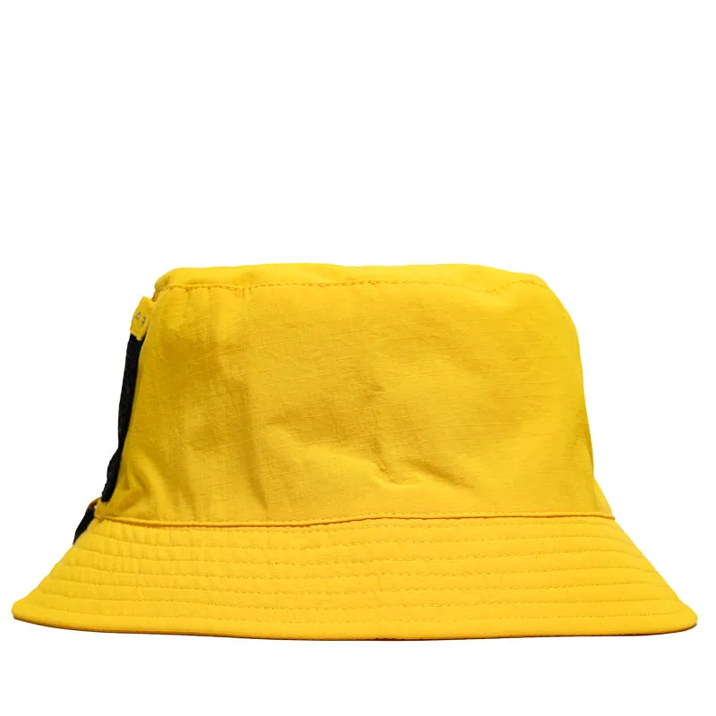 Sinclair Mesh Pocket Bucket Hat - Yellow