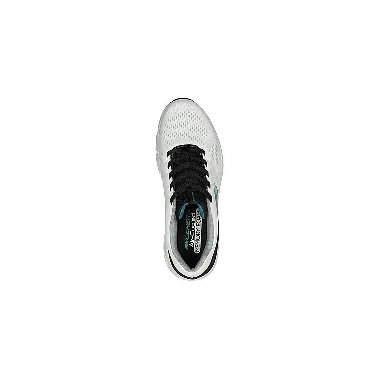 SKECHERS Breathable Ventura Sneakers in Black