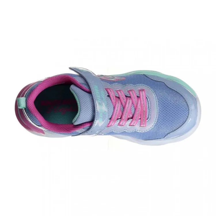 SKECHERS Kids' Colorful Twisty Glow Sneakers