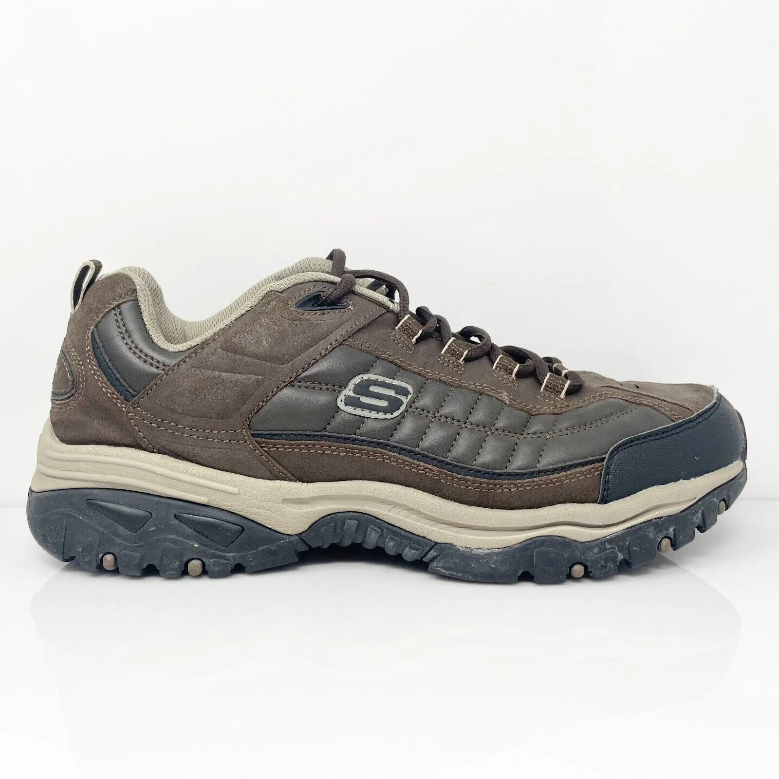 Skechers Mens Energy Downforce 50172 Brown Casual Shoes Sneakers Size 14