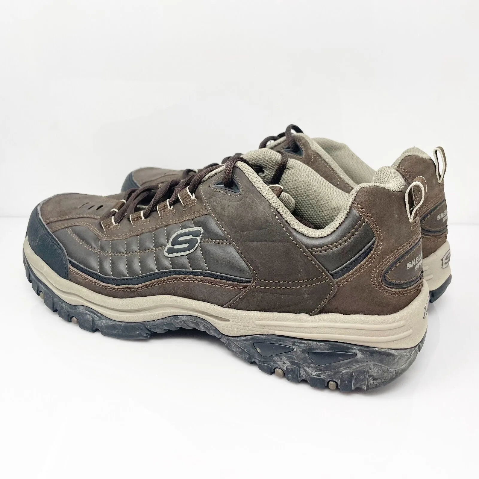 Skechers Mens Energy Downforce 50172 Brown Casual Shoes Sneakers Size 14