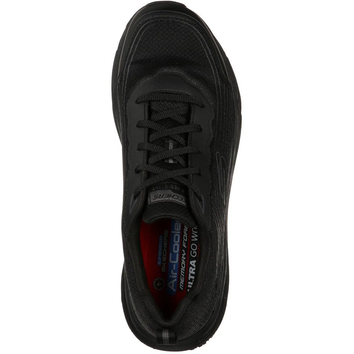 Skechers Workwear Skechers Work Relaxed Fit Max Cushioning Elite Trainer Black