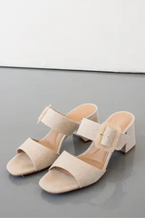 Sloane Linen Heel