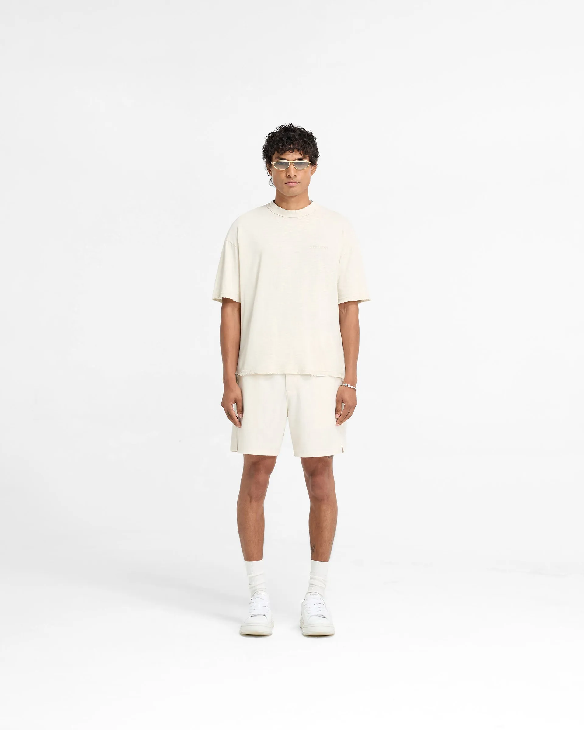 Slub T-Shirt - Flat White