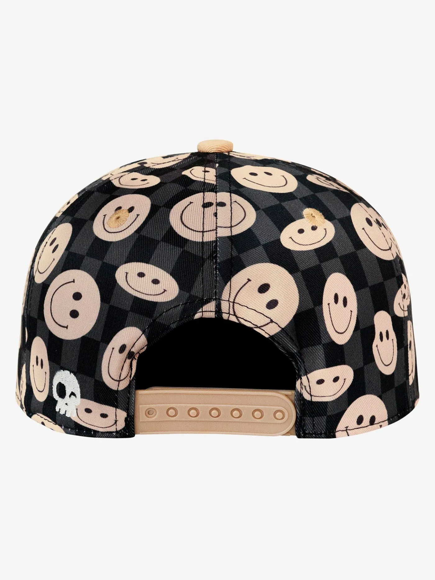 Kids Smiley Snapblack Black Hat