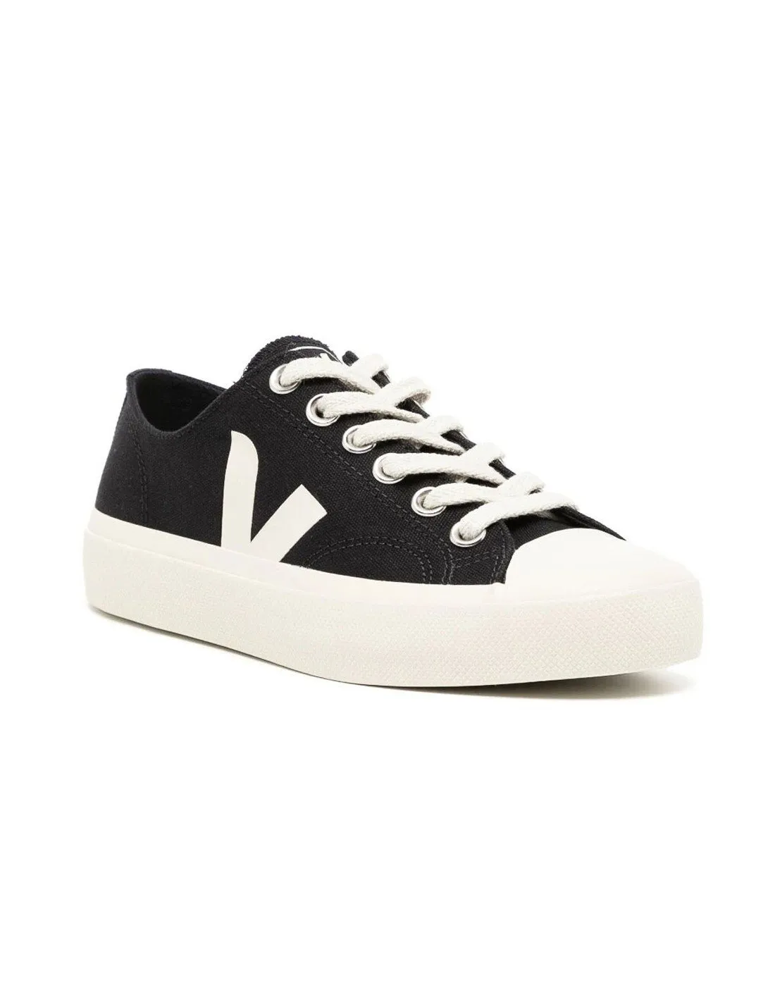 Veja Men's Canvas Sneakers in Black