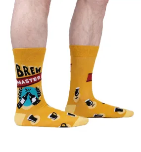 Men's Crew Socks - Brew Master Prints