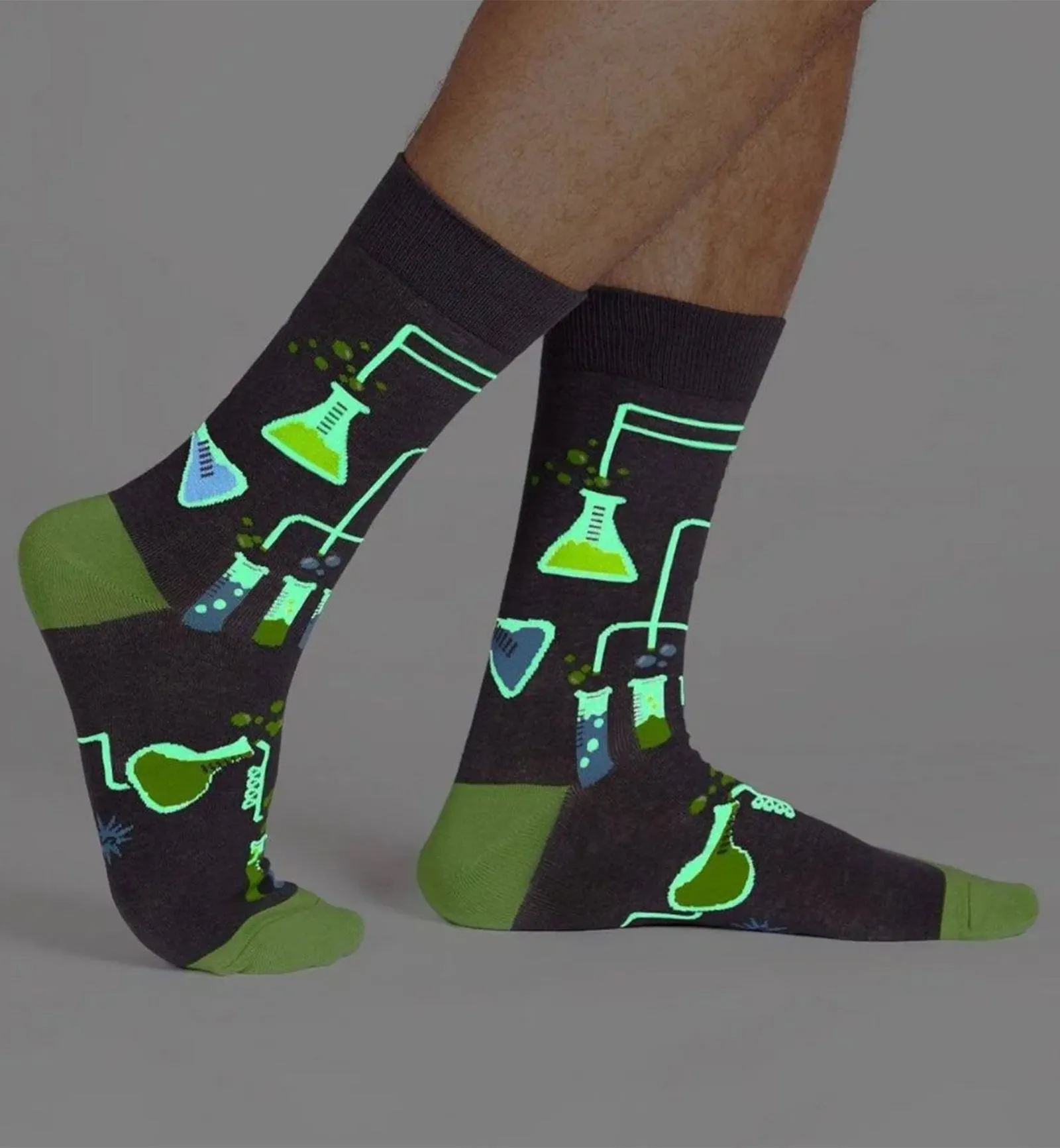 Men's Crew Socks with Prints - Laboratory.