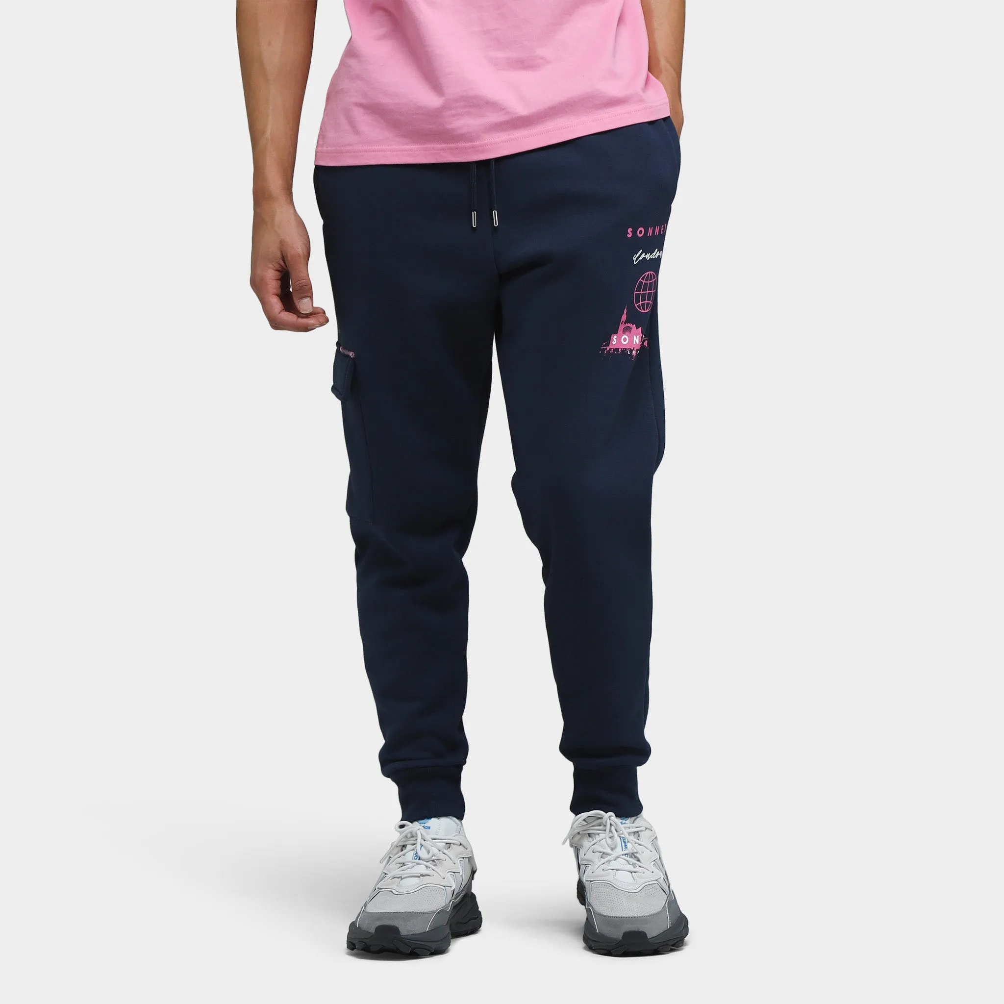 Sonneti Stack Logo Joggers / Mood Indigo