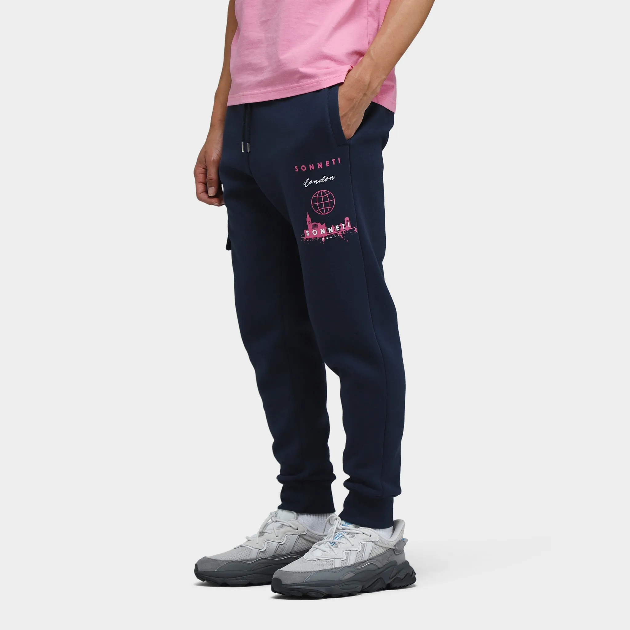 Sonneti Stack Logo Joggers / Mood Indigo