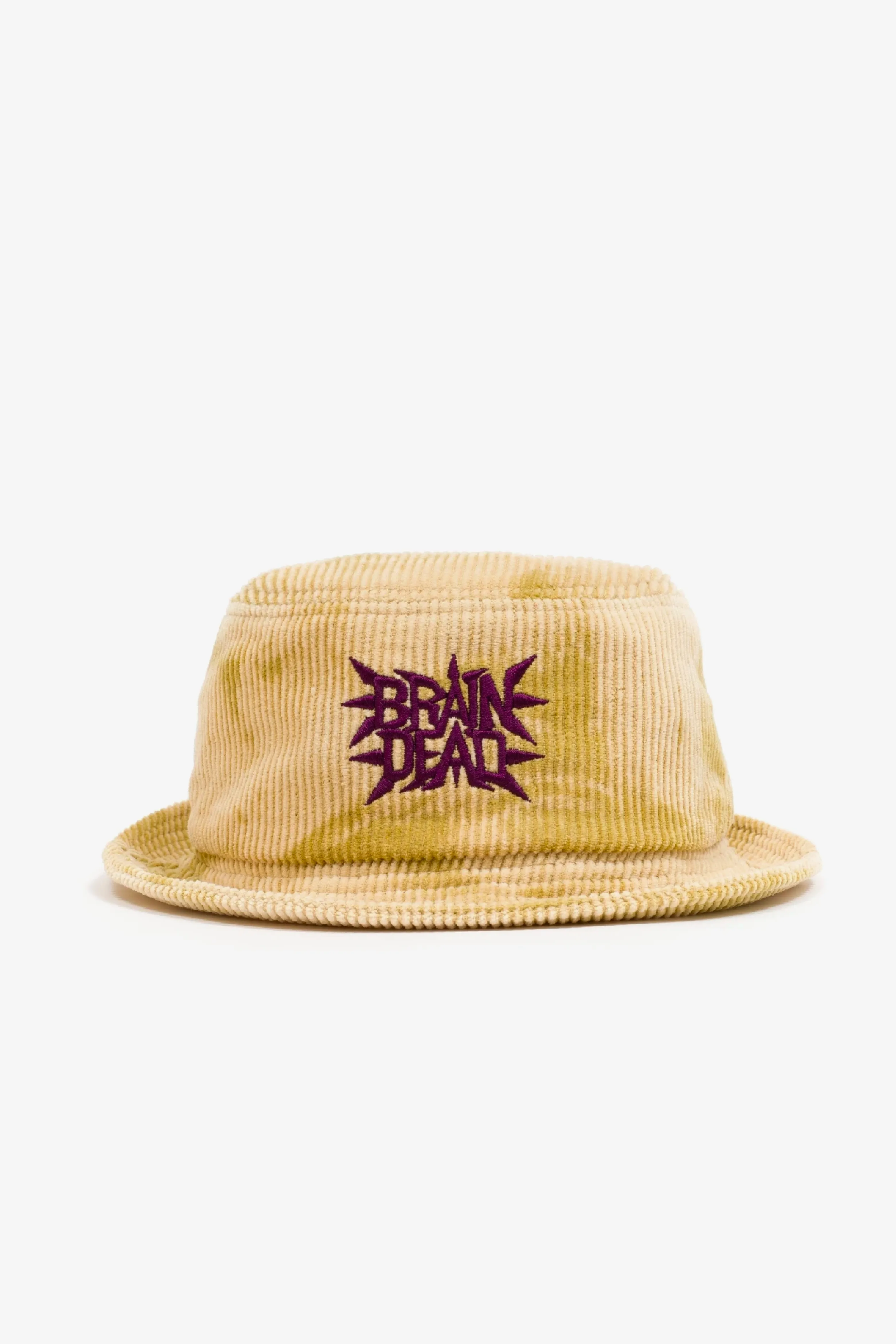 Spikey Bleached Cord Bucket Hat