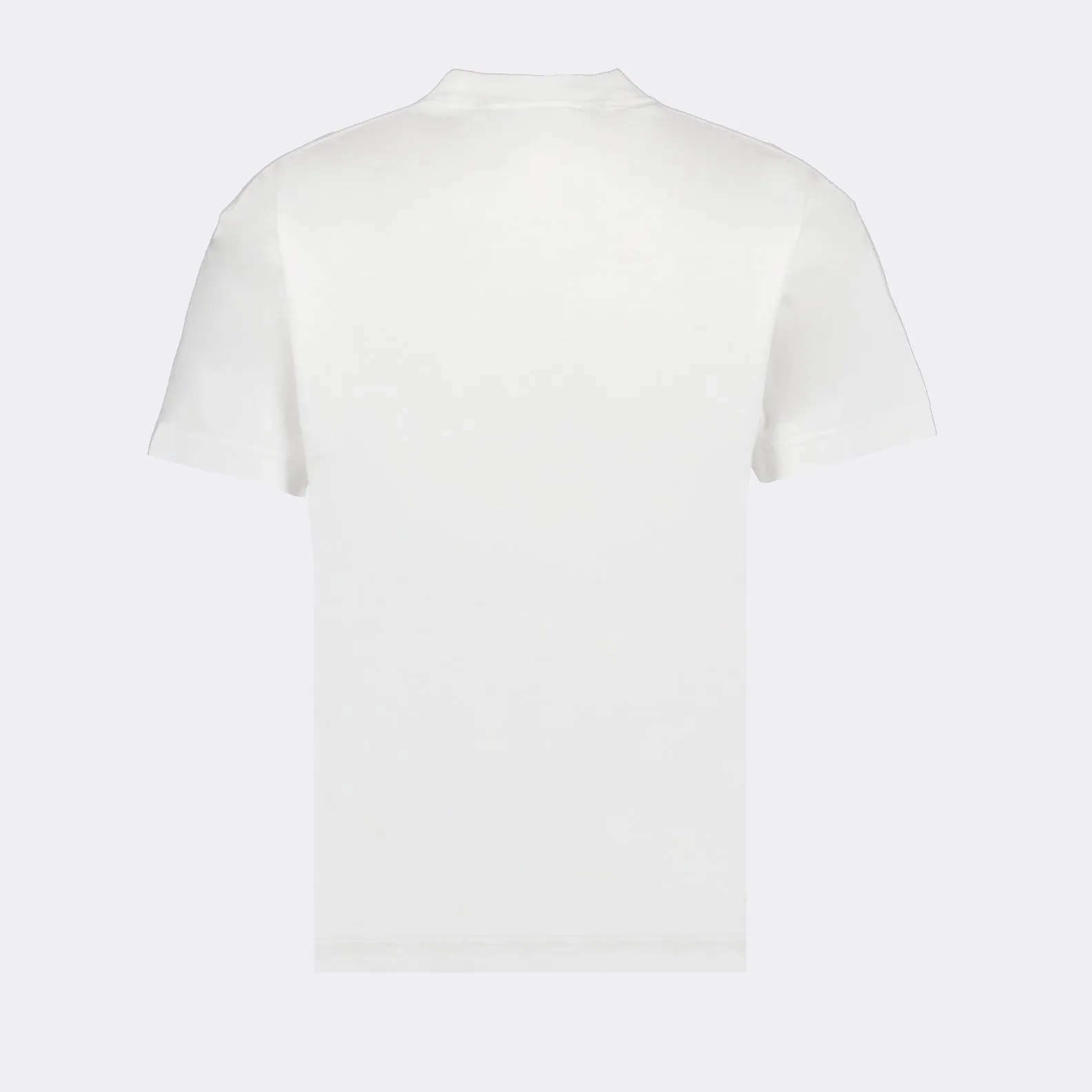 Spray Print White T-shirt