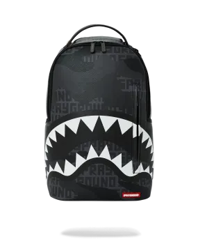 Sprayground Black Camo Infinity DLXSV Backpack B5494