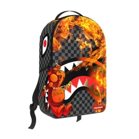 Sprayground Diablo Bear Fire Man Backpack B6016