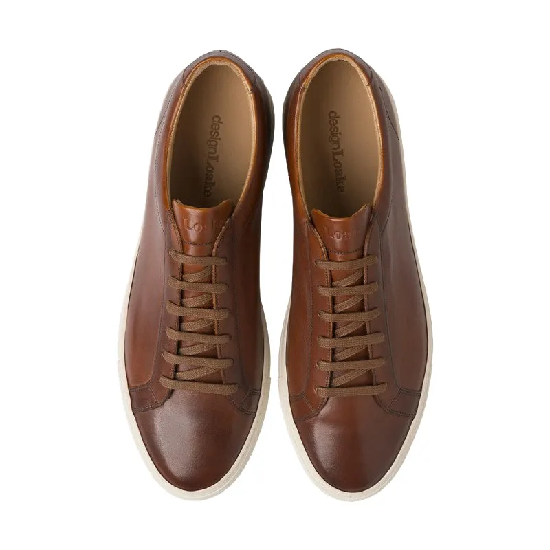 Sprint Leather Trainer Chestnut - Shop Now